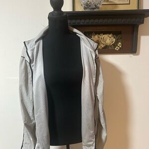 PINK Victoria's Secret Perforated Gray Jacket